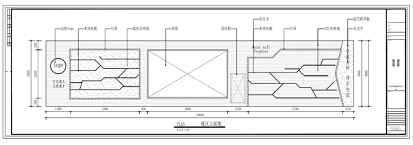 合肥七中鴻采館一樓背景墻招標公告(圖1)